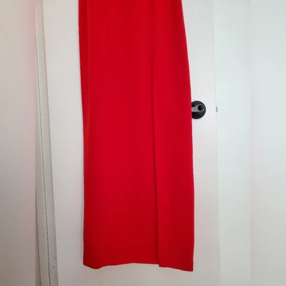 Jovani Delicious Red Dress with beaded empire waist - Picture 5 of 6